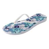Funky Seashell Pattern Teenslippers (Schuin)