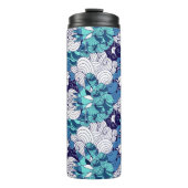 Funky Seashell Pattern Thermosbeker (Voorkant)