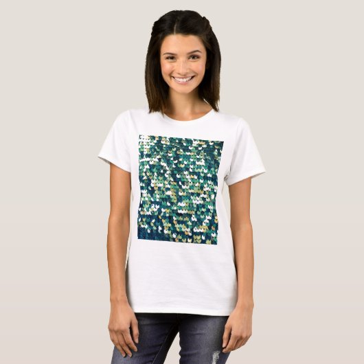 Funky Sequins T-shirt (Voorkant volledig)