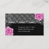 Funky Shabby Chic Tufted Visitekaartjes (Achterkant)