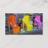 Funky Shoes Visitekaartje (Achterkant)