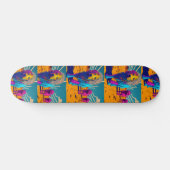 Funky Skateboard voor Hondenliefhebbers (Horizontaal)