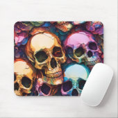 Funky Skulls Muismat (Met muis)