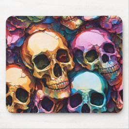 Funky Skulls Muismat