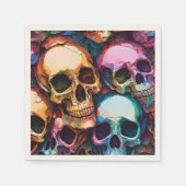 Funky Skulls Servet (Voorkant)