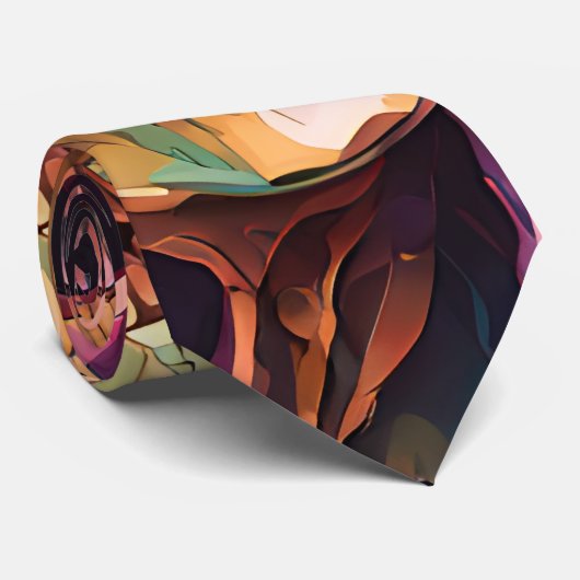 Funky Skulls Stropdas (Opgerold)