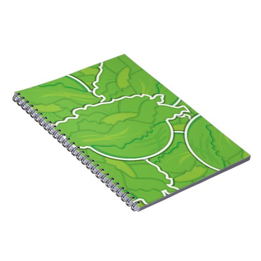 Funky sla notitieboek (Rechterzijde)