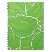 Funky sla notitieboek (Voorkant)