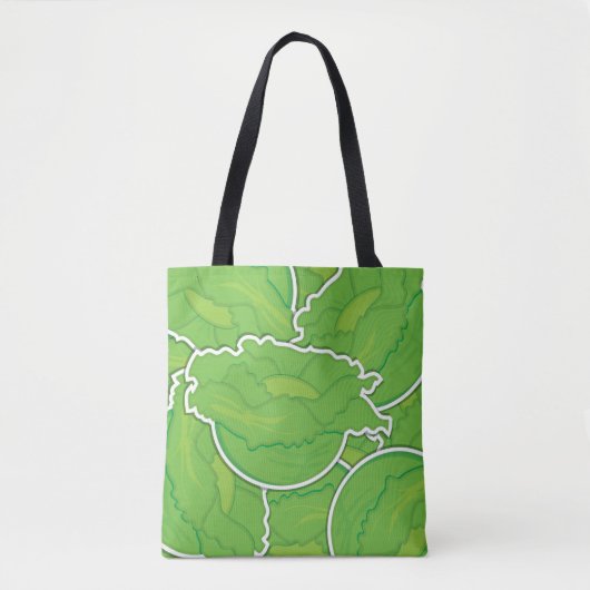 Funky sla tote bag (Voorkant)