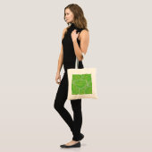 Funky sla tote bag (Voorkant (model))