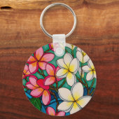 Funky Sleutelhanger Frangipani (Voorkant)