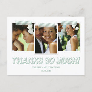 Funky Snapshots Bedankt Briefkaart