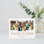 Funky Snapshots Dank je wel Briefkaart (Staand voorkant)