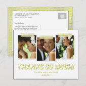 Funky Snapshots Dank je wel Briefkaart (Voorkant / Achterkant)