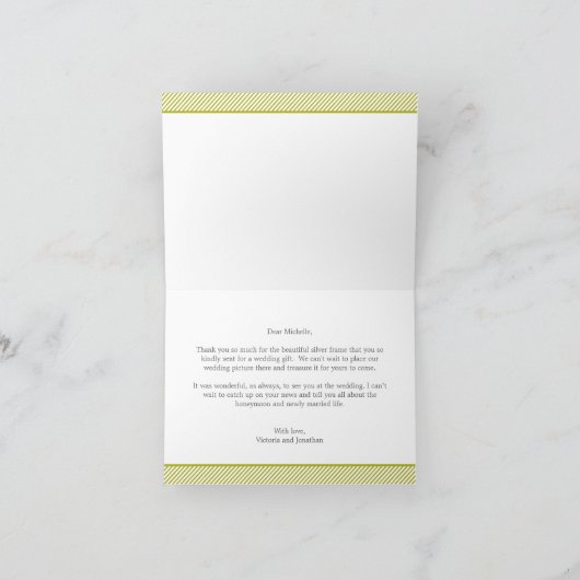 Funky Snapshots Dankbetuigingkaart Bedankkaart (Binnen)