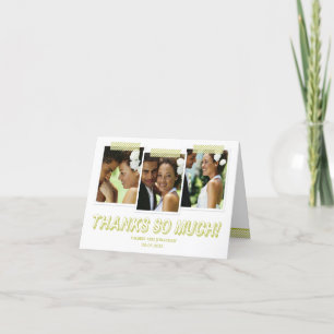 Funky Snapshots Thank You Card Bedankkaart