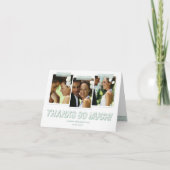 Funky Snapshots Trouwkaart Bedankkaart (Voorkant)