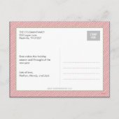 Funky Snapshots Vakantie Fotokaart Briefkaart (Achterkant)