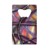 Funky Space Highway Creditkaart Flessenopener (Voorkant)