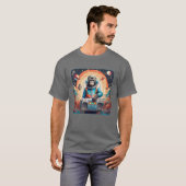 Funky Space Monkey T-shirt (Voorkant volledig)
