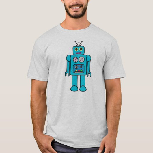 Funky Speelgoed Robot T-shirt (Voorkant)