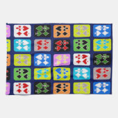 Funky-speelkaarten Poker Solitaire Spades Theedoek (Horizontaal)