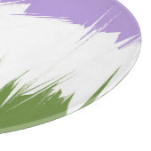 Funky Spiky ZigZag Abstract Genderqueer Pride Vlag Snijplank (Hoek)