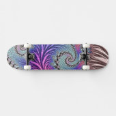 Funky spiraal fractaal persoonlijk skateboard (Horizontaal)
