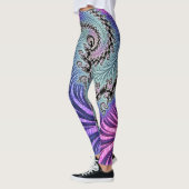 Funky Spiraal Fractal Leggings (Links)