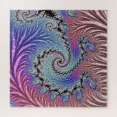 Funky Spiraal Fractal Legpuzzel (Horizontaal)
