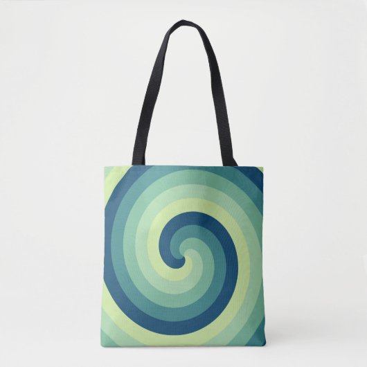 Funky Spiral Tote Bag (Voorkant)