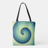 Funky Spiral Tote Bag (Achterkant)