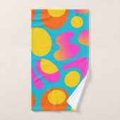 Funky Splash – Boogie Abstract Retro Handdoek (Handdoek)