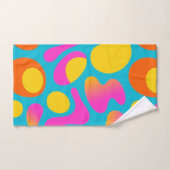 Funky Splash – Boogie Abstract Retro Handdoek (Handdoek)