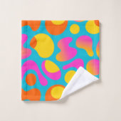 Funky Splash – Boogie Abstract Retro Towel Bad Handdoek (Wasdoekje)