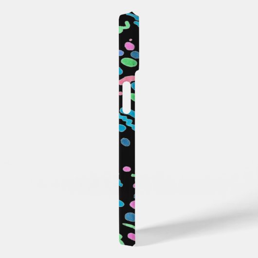 Funky Splatter iPhone Case (Achterkant / Rechts)