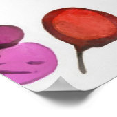 Funky Spring Flowers Seventies Style Poster (Hoek)