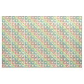 Funky Squares Fabric Stof (Fat Quarter)