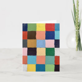 Funky Squares Notitiekaart Set