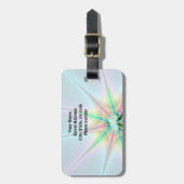 Funky Star Bagage Label - Op Maat Gemaakt (Voorkant verticaal)