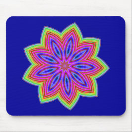 Funky Star Flower Muismat