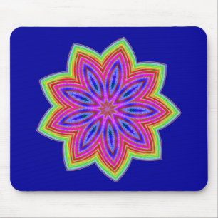 Funky Star Flower Muismat