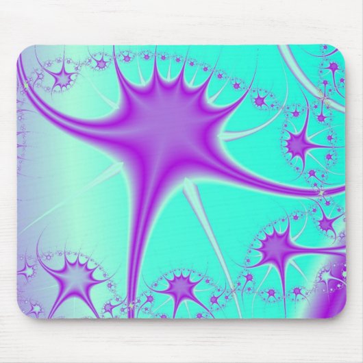 Funky Star Mousepad Muismat (Voorkant)