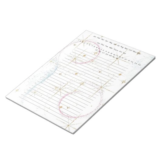 Funky Star Notitieblok (Schuin)