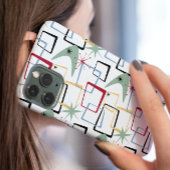 Funky Starburst Boomerang Pleinen Midden Eeuw Case-Mate iPhone Case