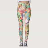 Funky starburst leggings (Voorkant)