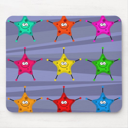 Funky Stars Muismat (Voorkant)