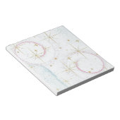 Funky Stars Note pad Notitieblok (Schuin)