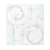 Funky Stars Note pad Notitieblok (Voorkant)