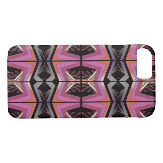Funky  stijl geometrisch patroon Case-Mate iPhone case (Achterkant (Horizontaal))